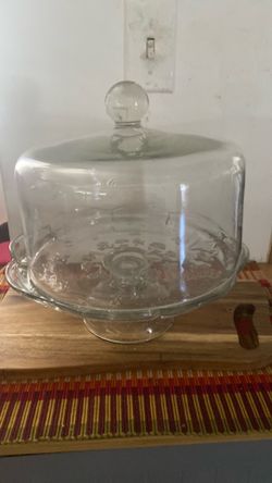 Princess House Cake plate