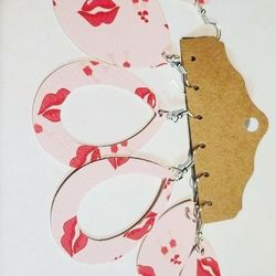 Faux Leather Earrings 