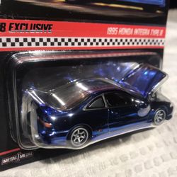 Hot Wheels Red Line 1995 Honda Integra Club Exclusive 