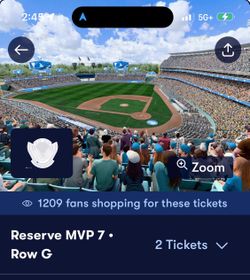 9/24 Godzilla night dodger Padres  tickets
