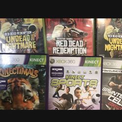 XBOX 360 And Kinect Games