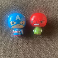 Captain America and Red Skull Funko Pint Size Heroes