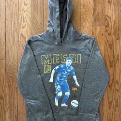Messi FC Barcelona Brand Hoodie Size XL Youth