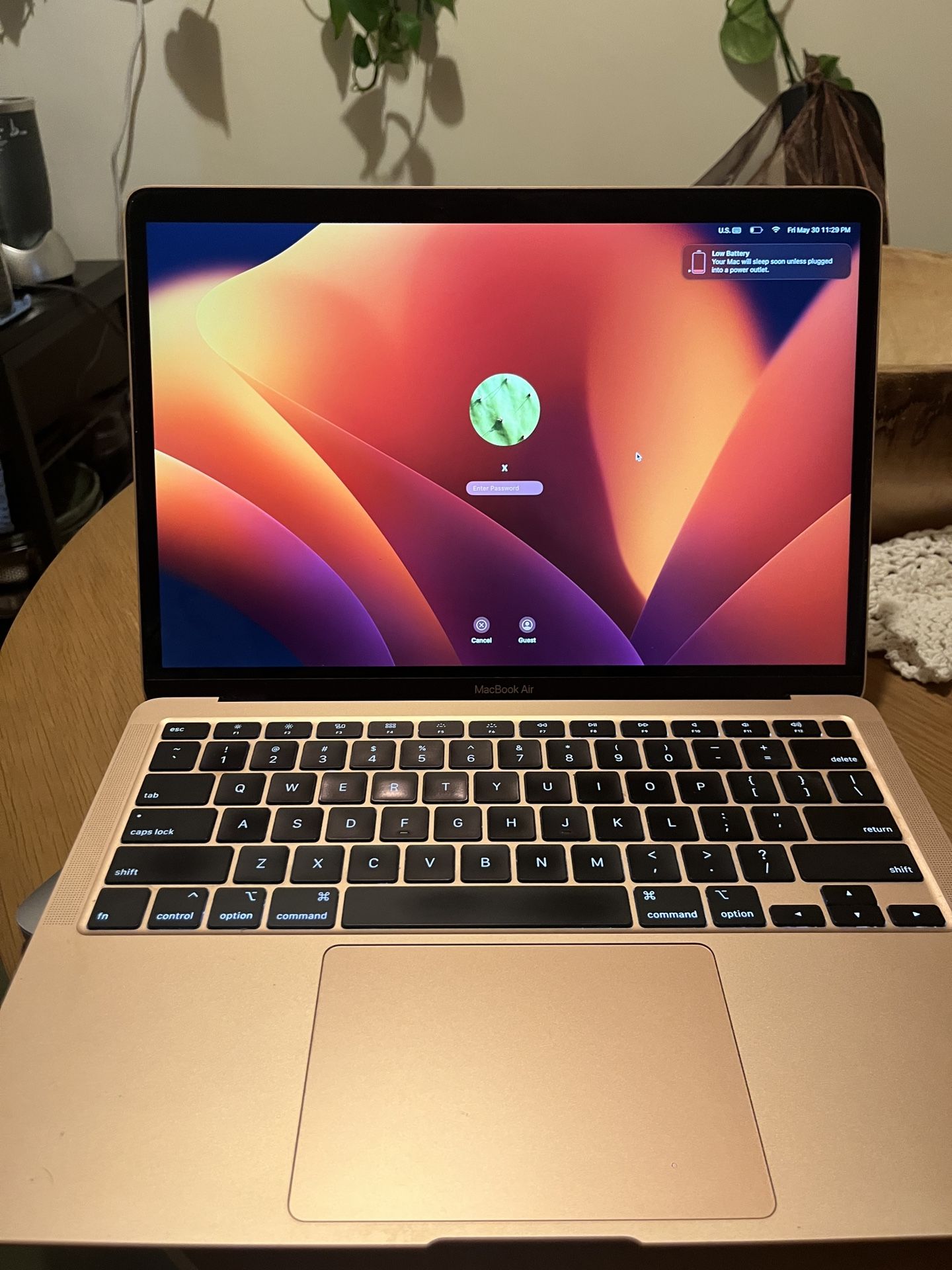 MacBook Air 2020 i7 13.3-inch 256 GB Rose Gold