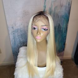 22" Deep Part Wig 