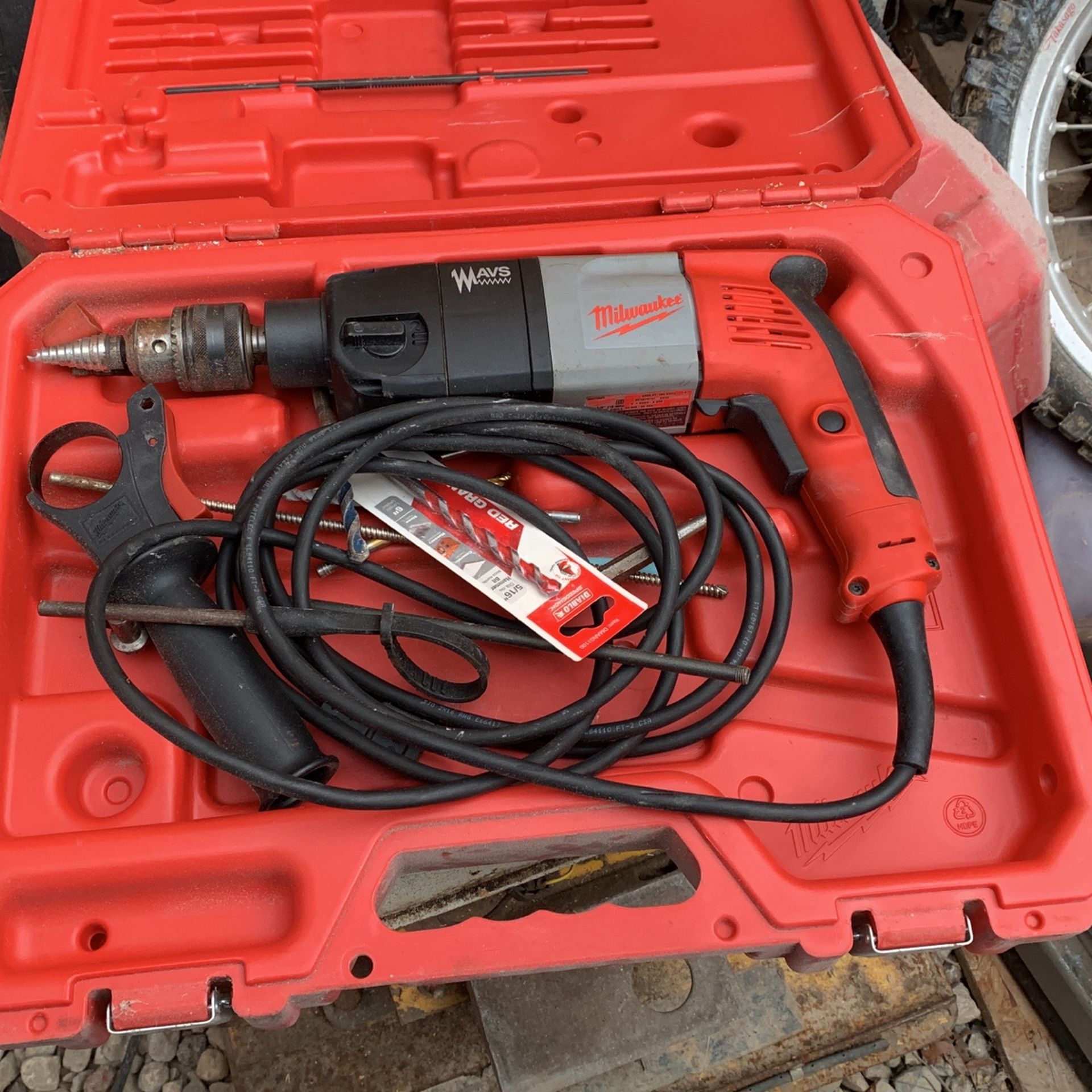 Milwaukee hammer drill nine amp