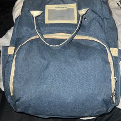 Royal Blue Diaper Bag 