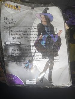 Kids witch costume