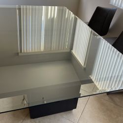 Glass Dining Table 