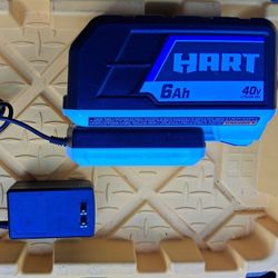 Hart 40v 6AH Lithium-Ion Battery W/ Charger