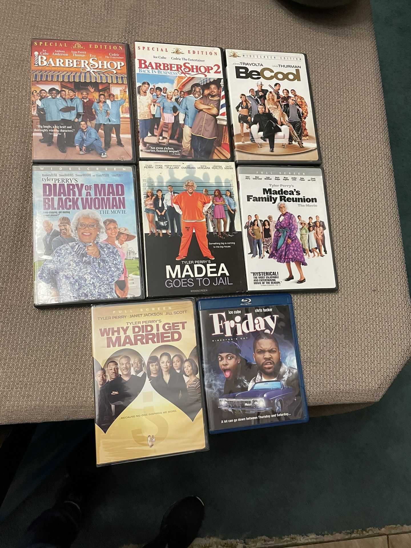 DVD's $3 EACH OR 5/$10 Some Like New **A FEW SPANISH MOVIES
