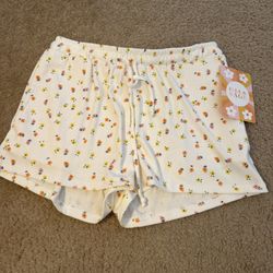 Women’s Pj Pajama Shorts New 
