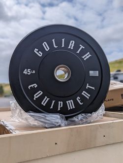 NEW Professional Bumper  Plates Weights  Add Olympic Bar Olympic Barbell
