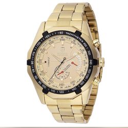 🔥 Montres Prestige x Invicta Men’s Watch 46mm GOLD – NEW 🔥