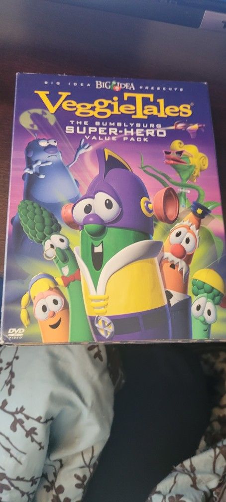VeggieTales Bumblyburg Superhero DVD pack