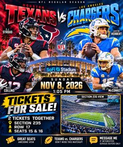 Chargers vs Texans