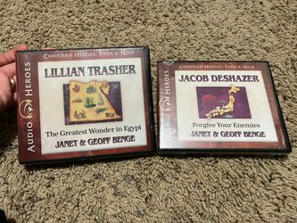 2 Brand New Audiobooks, CD 💿.  Christian Heroes: Then & Now