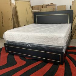 $699 Brand New King Bed Frame With Mattress (read description below)