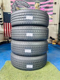 💰 Best deals are ca$h in person 4 USED TIRES P275/60R20 GOODYEAR WRANGLER SRA ALL SEASON TRUCK SUV TYRES 275 60 20