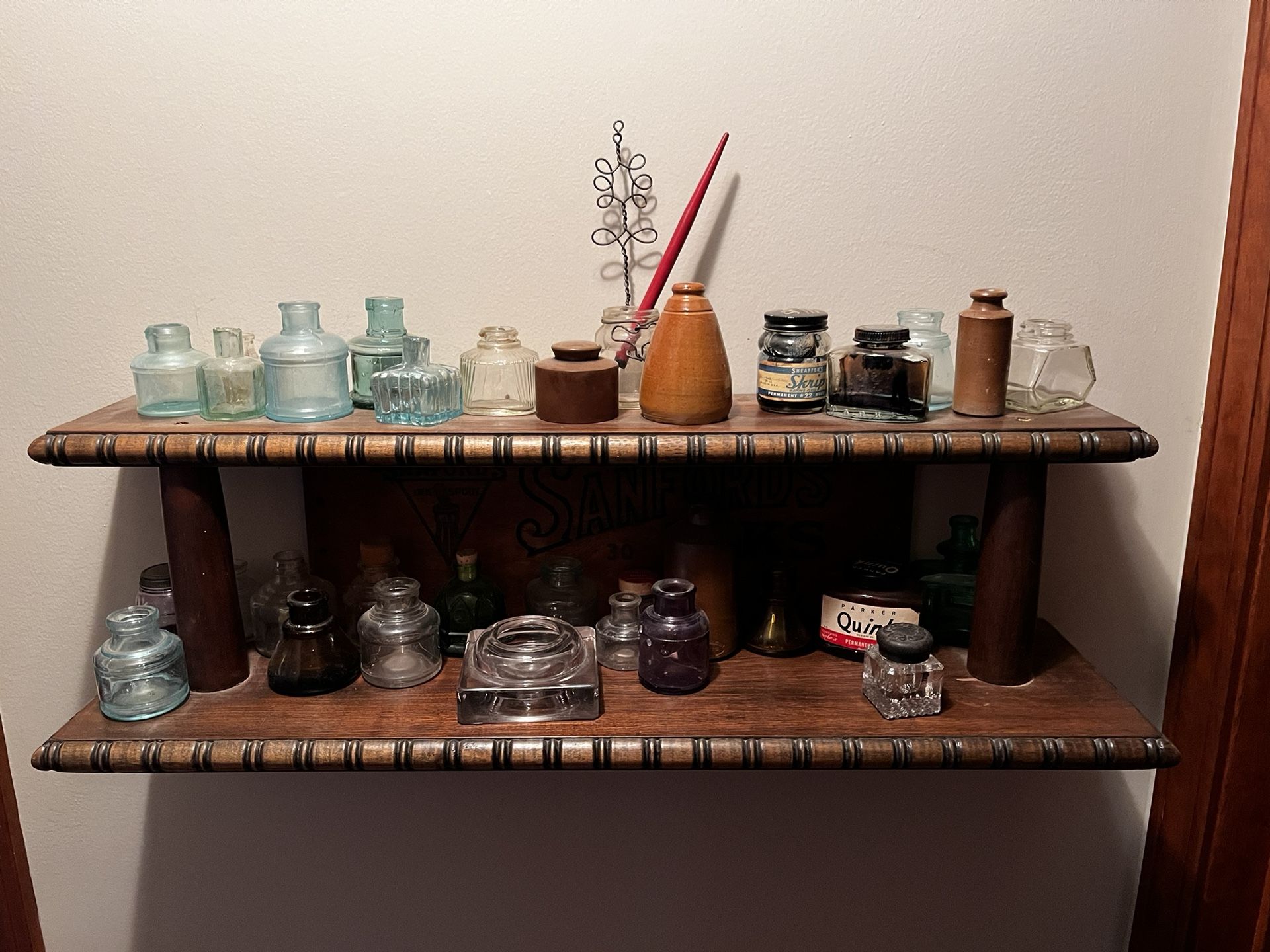 Vintage Ink Bottle Collection