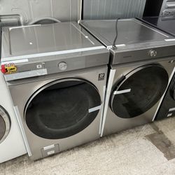 Samsung Bespoke Washer And Gas Dryer