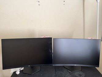 2 AOC Gaming Monitors
