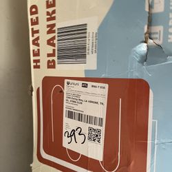 Brand New Electric Blanket With Two Controllers 