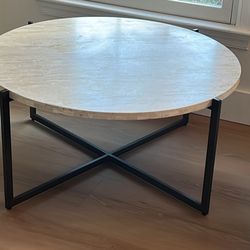 Stone Coffee Table 34”