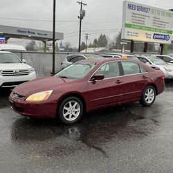 2003 Honda Accord EX-L – Clean Title 132k