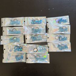 Keychains/ Purses & Backpacks