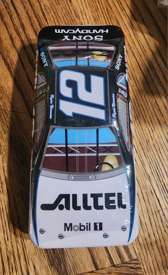 2003 Ryan Newman #12 Collectible Tin Car Chocolate