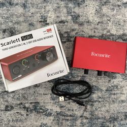 Focusrite Scarlett Solo 3rd Generation 
