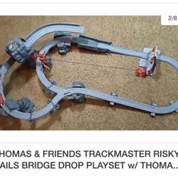 Thomas and Friends Trackmaster Risky Rails Bridge Drop Toy