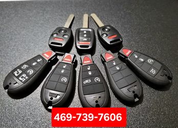 Car Key's, Remotes And Key Fobs 🔑