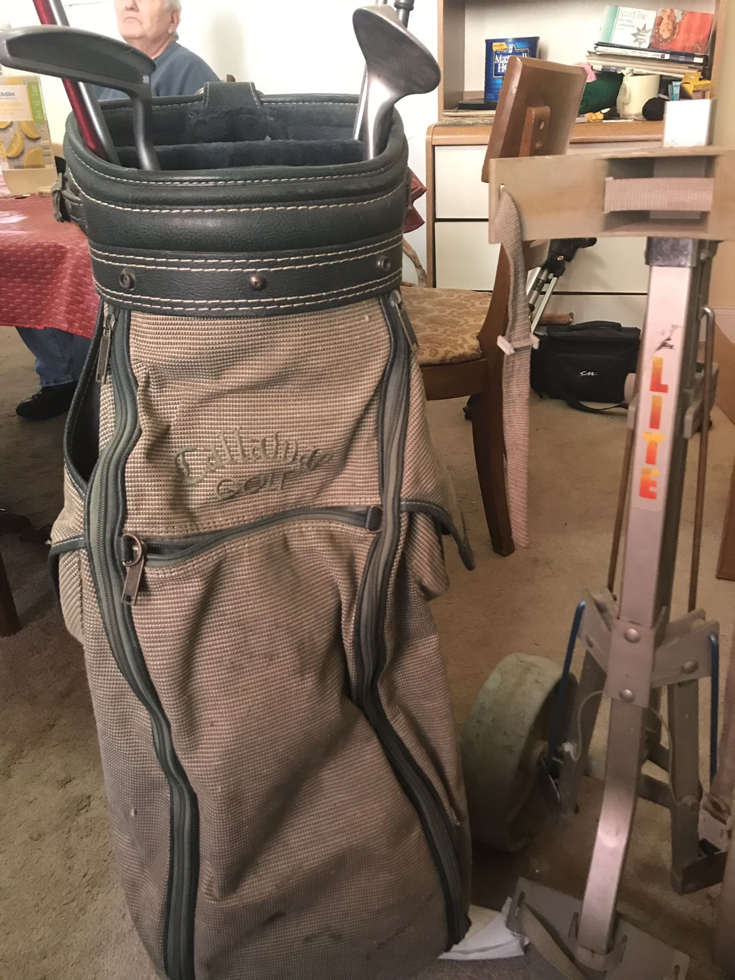 Golf bag / clubs / carry cart