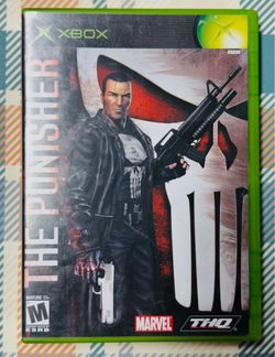 The Punisher (Microsoft Original Xbox, 2005) With Case Tested Fast Shipping X289