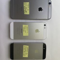 iPhones For Parts * Read Desc* 