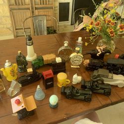 45 Vintage Avon Perfume and Aftershave Bottles