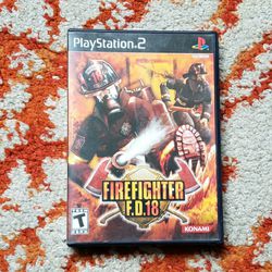 Firefighter F.D. 18 for Sony PS2 [B5] 