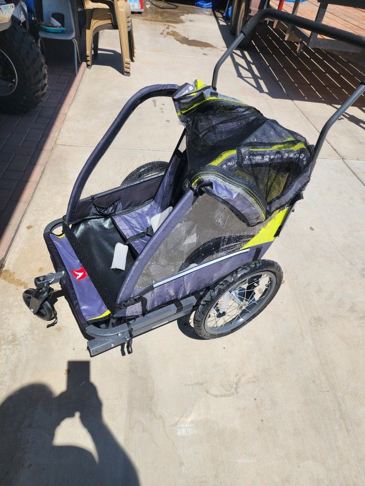 Bicycle Trailer 2 Seat & Stroller 