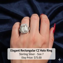 Both rings Size 7  $70 Each 