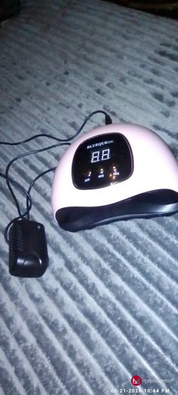 Uv Light For Regular Nails And Gel Nails. Very Cute , Small  Very Convenient And pINK !!! 