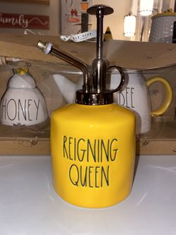 Rae Dunn Reigning Queen Spray Bottle