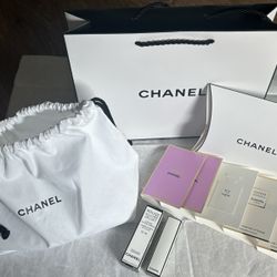 Chanel Rouge Allure Velvet Luminous Matt Lip 03:00 & Drawstring Bag & 6 Perfume Samples 