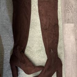 Brown Heel Boots
