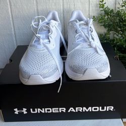 Women’s Under Armour Hovr Turbulence 2 Sneakers Size 10. Style (contact info removed)-101 White  UCeverything