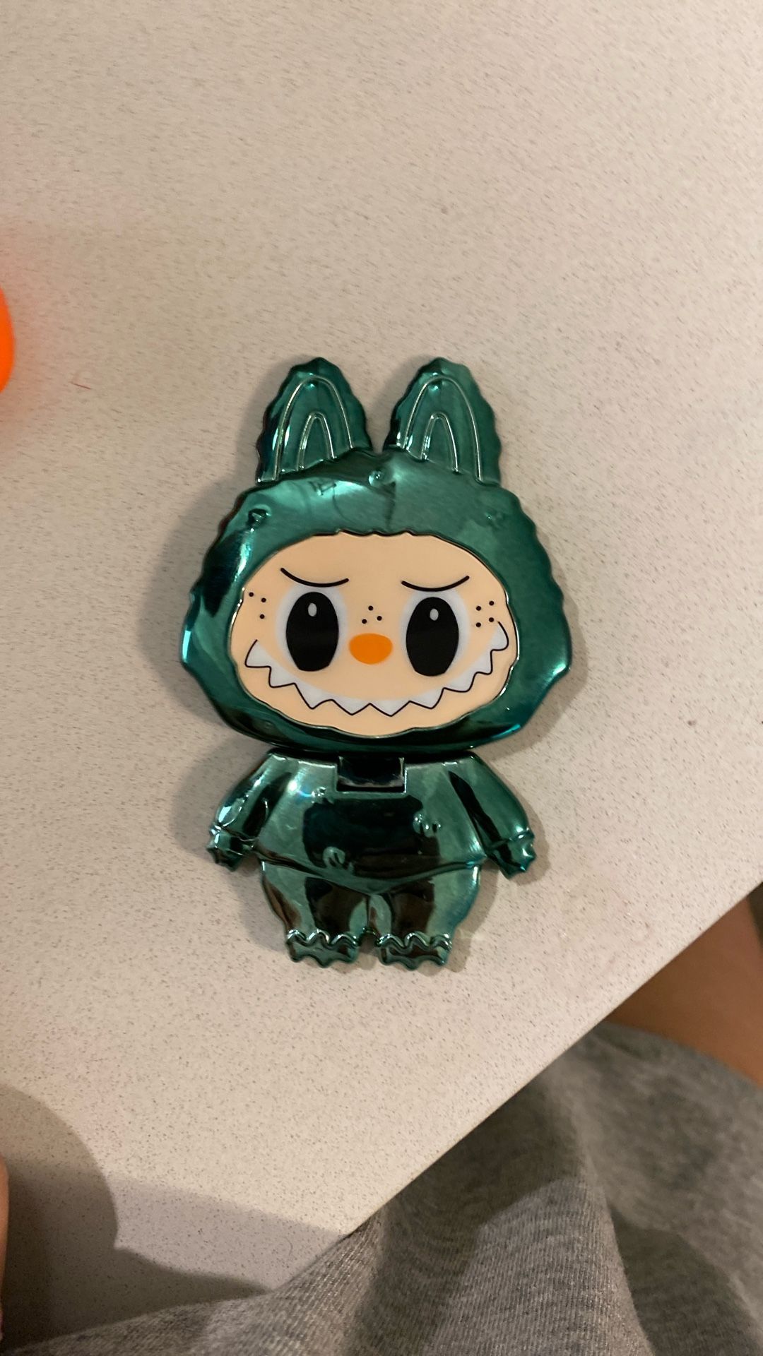 Labubu Mirror And Has Sticky Circle Behind The Body