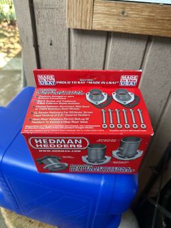 Hedman Hedders 21105 Hedder Reducer; Gasket Style; Tube Size 2.5 in.; Collector 2.5 in.; 3-Bolt Flange; Mild Steel;