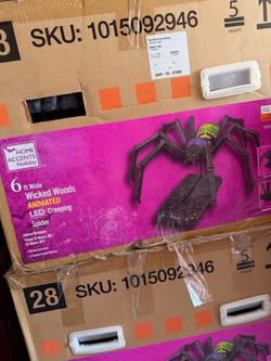 Spider Halloween animatronics decoration