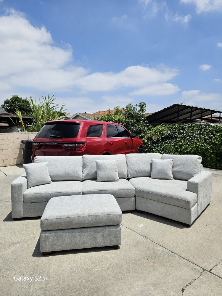 Excellent Sofa & Ottoman Set 💥 Free Delivery 💥 